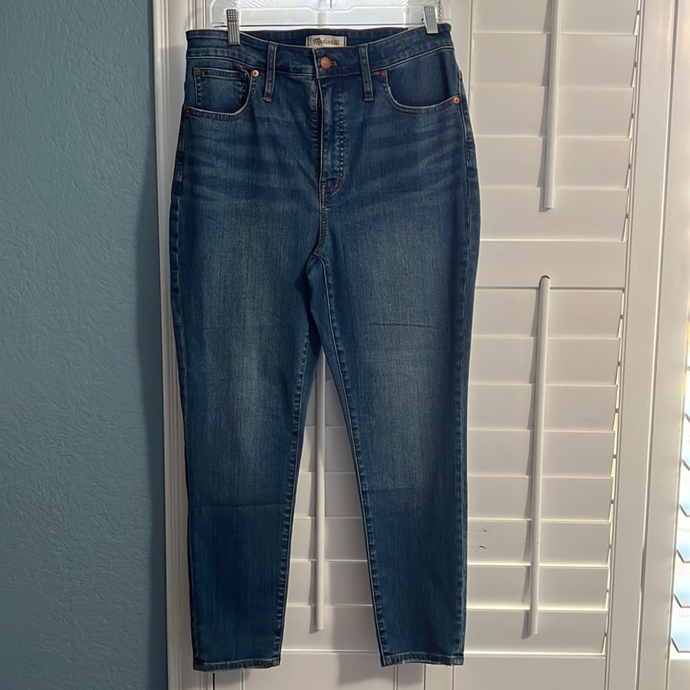 Madewell Curvy High-Rise Skinny Crop Jean - size 30